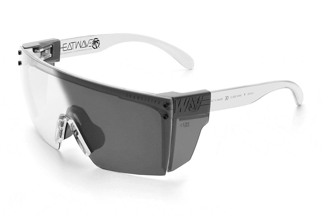Heat Wave Visual Lazer Face Glasses VAPOR CLEAR Frame Photochromic Lens sunglasses view 6