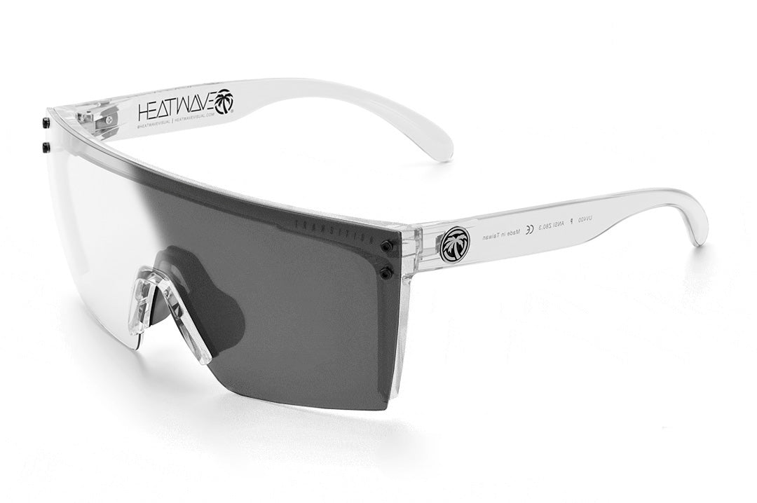 Heat Wave Visual Lazer Face Glasses VAPOR CLEAR Frame Photochromic Lens sunglasses view 3