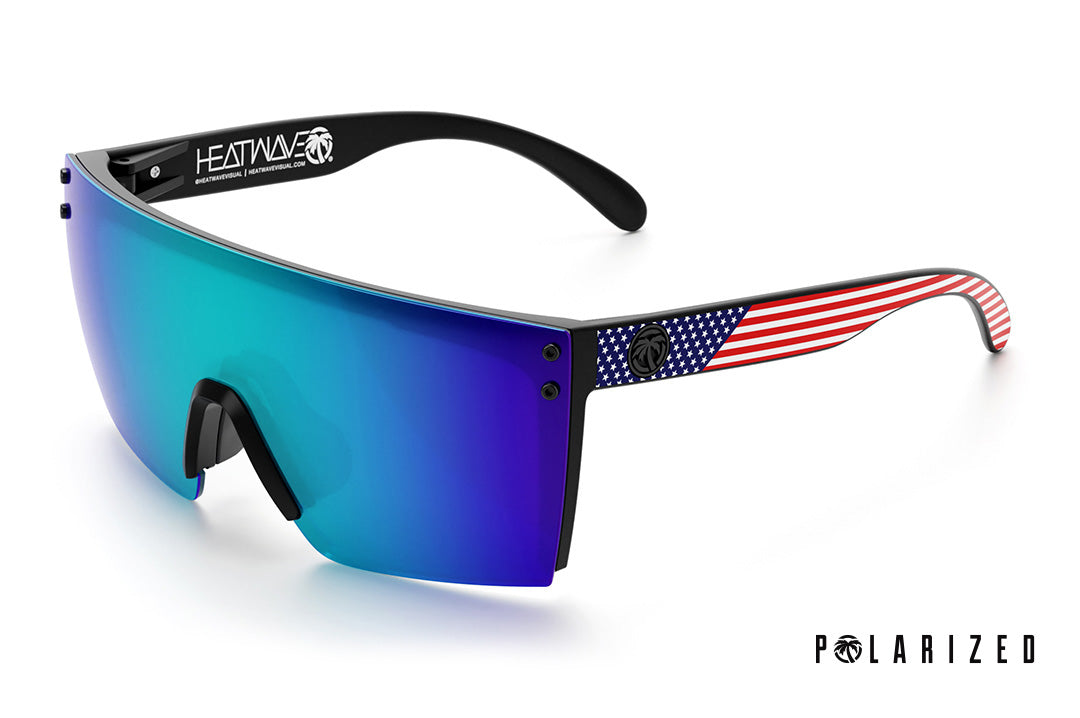 Heat Wave Visual Lazer Face Stars & Stripes USA sunglasses view 6