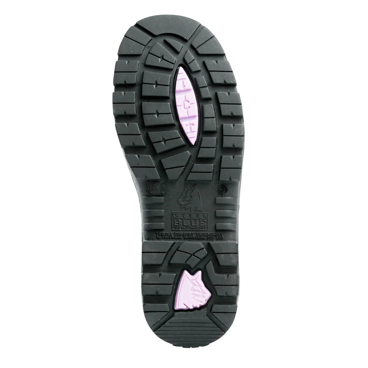 Steel Blue Hobart WoMen's Internal Met Steel Toe Puncture-Resisting Romeo