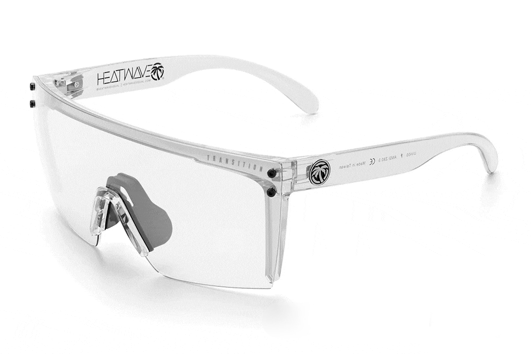 Heat Wave Visual Lazer Face Glasses VAPOR CLEAR Frame Photochromic Lens sunglasses view 1