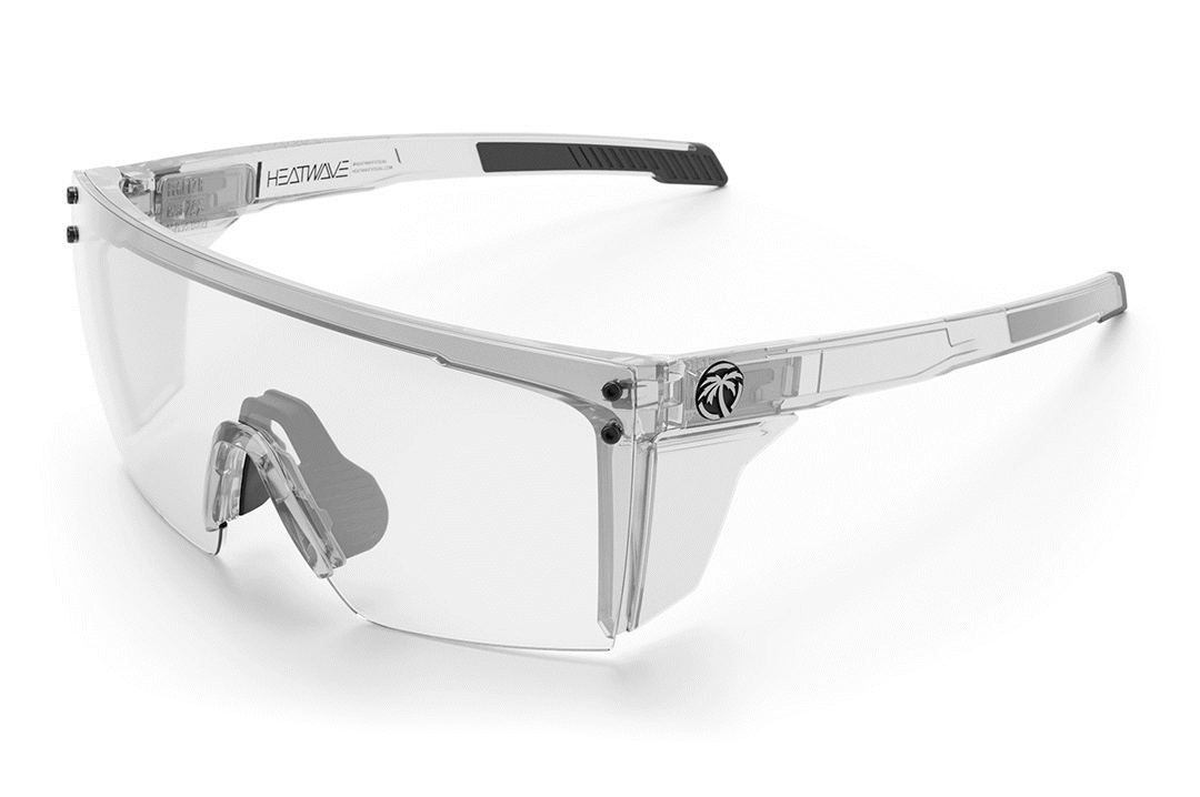 Heat Wave Visual Performance Lazer Face VAPOR CLEAR Frame Photochromic Lens sunglasses view 1