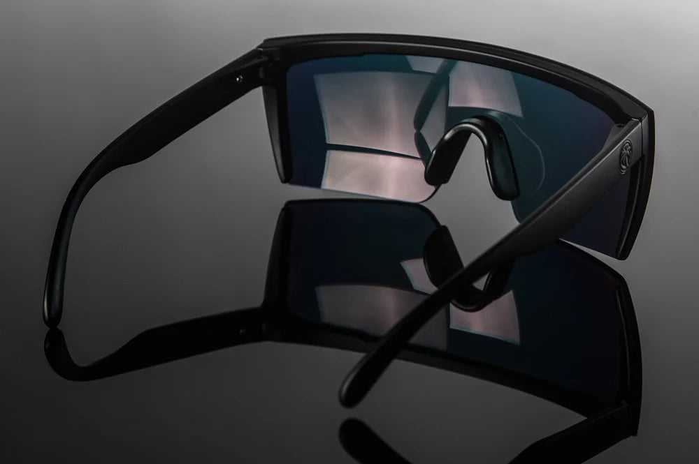 Lazer Face Sunglasses: Black Z87 - Heatwave