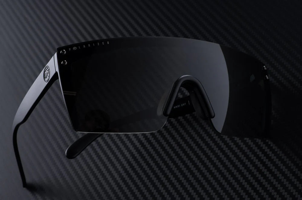 Lazer Face Sunglasses: Black Z87 - Heatwave