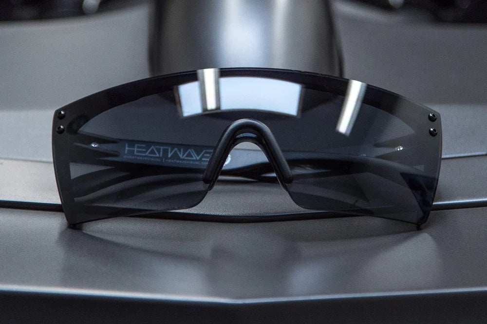 Lazer Face Sunglasses: Black Z87 - Heatwave