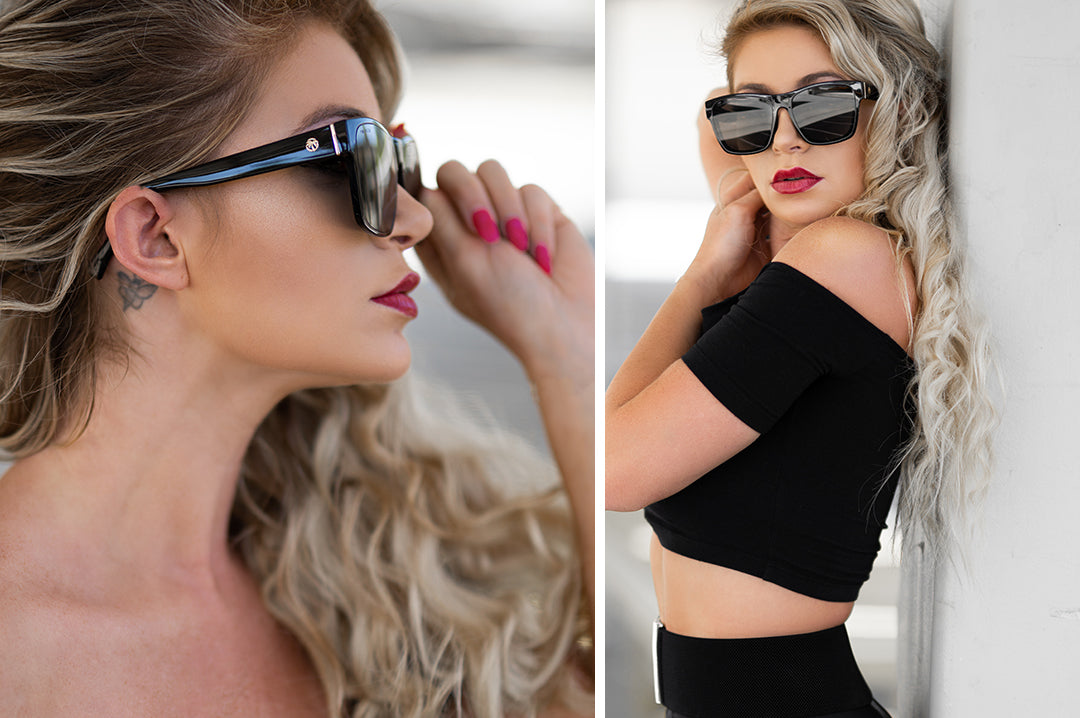 Heat Wave Visual Marylin BLACK sunglasses view 7
