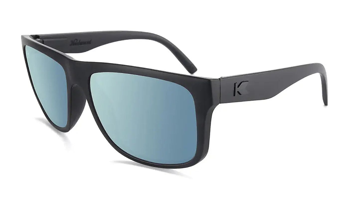 Matte Black on Black / Sky Blue Torrey Pines - Knockaround Sunglasses