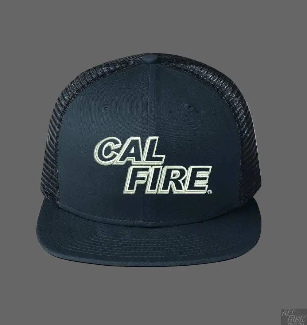 New Era 403 Snapback Hat - CAL FIRE White Text ALL RISK UniformsCAL FIRE Hats  ALL RISK Uniforms