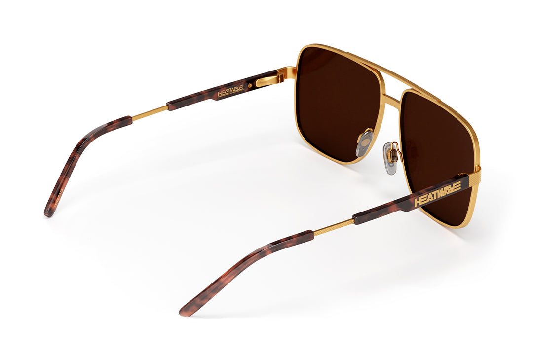 Heat Wave Visual Nimitz Tortoise Brown Lens sunglasses view 4