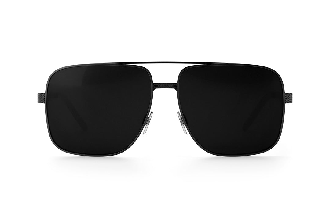 Heat Wave Visual Nimitz SATIN Black Frame ULTRA BLACK Lens sunglasses view 3