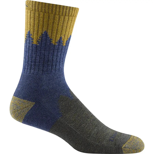 Number 2 "Denim" Micro Crew Midweight - socks