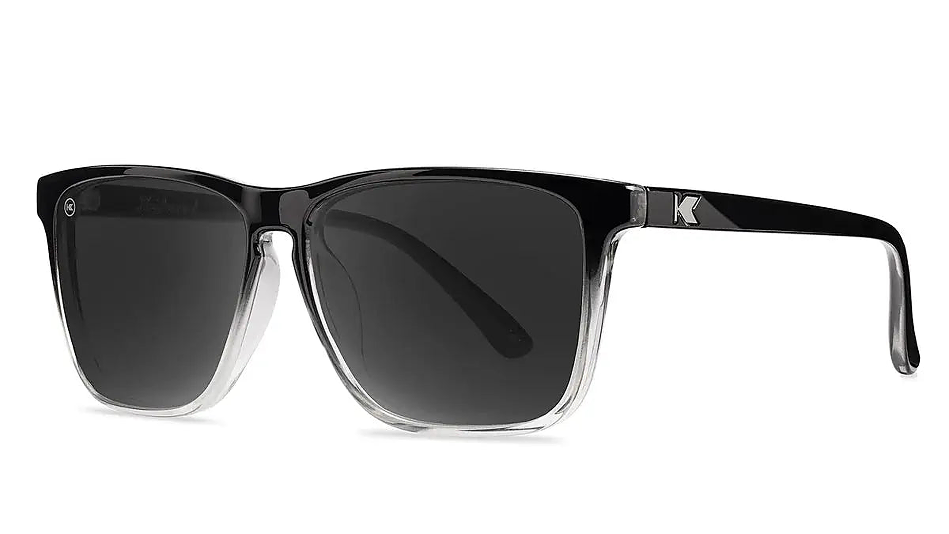 Obsidian Fast Lanes - Knockaround Sunglasses - back view