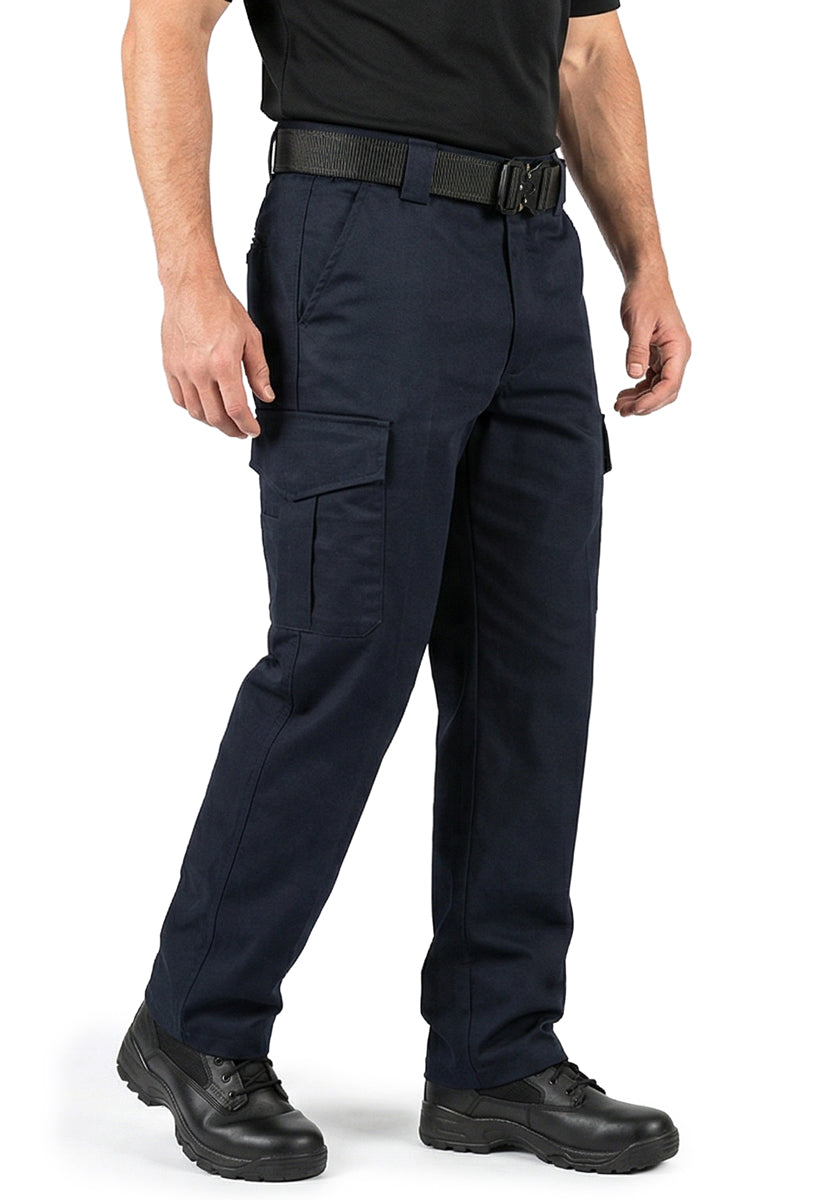 First Class Men's Poly Cotton Pants with Cargo Pockets