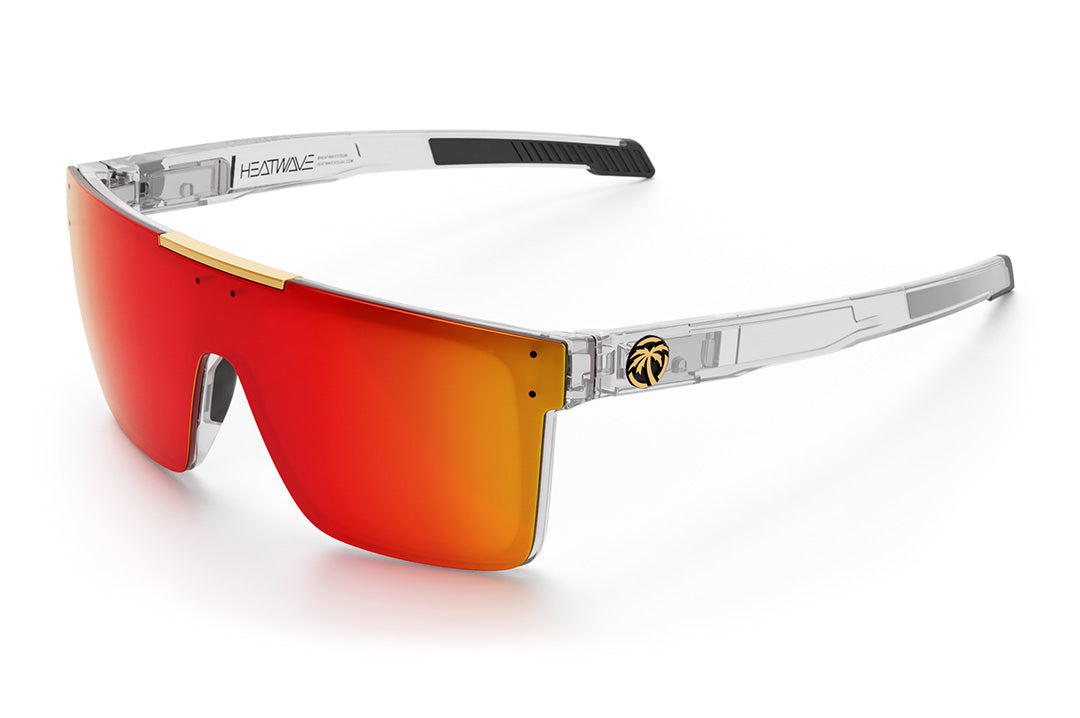 Heat Wave Visual Performance Quatro Vapor Clear Frame Sunblast Lens sunglasses view 2