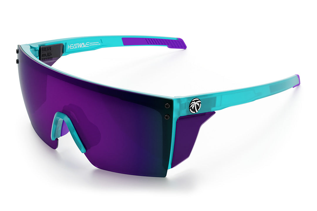 Heat Wave Visual Performance XL Lazer Face Aqua Frost sunglasses view 1