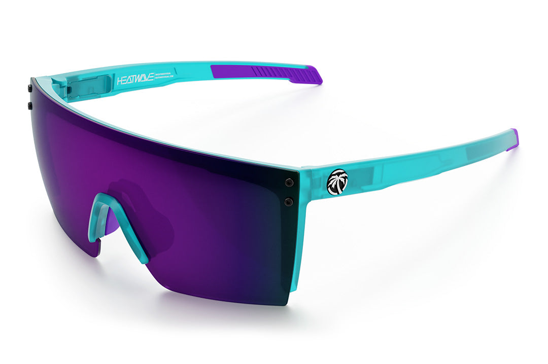Heat Wave Visual Performance XL Lazer Face Aqua Frost sunglasses view 4
