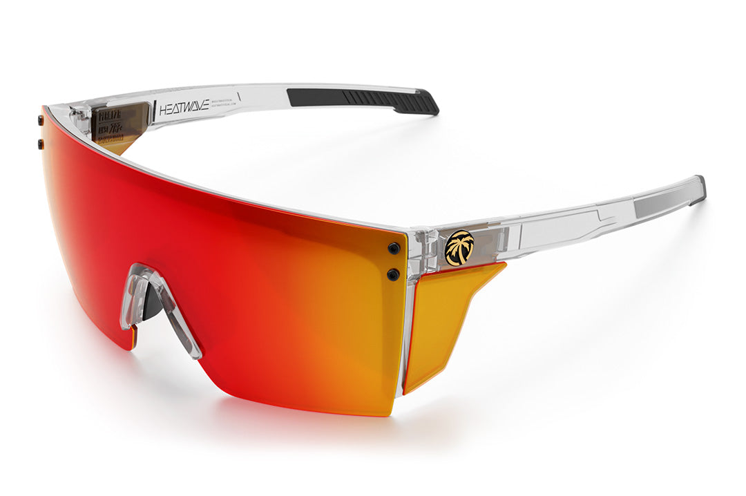 Heat Wave Visual Performance XL Lazer Face Vapor Clear Frame Sunblast Lens sunglasses view 1