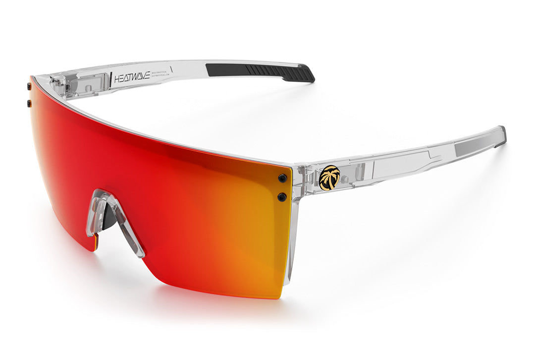 Heat Wave Visual Performance XL Lazer Face Vapor Clear Frame Sunblast Lens sunglasses view 2