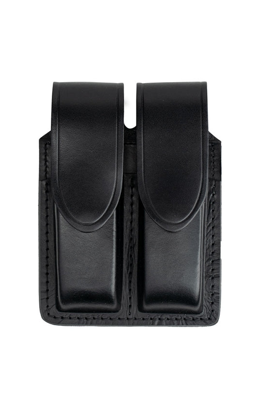Plain Leather Magazine Holder with Hidden Snap