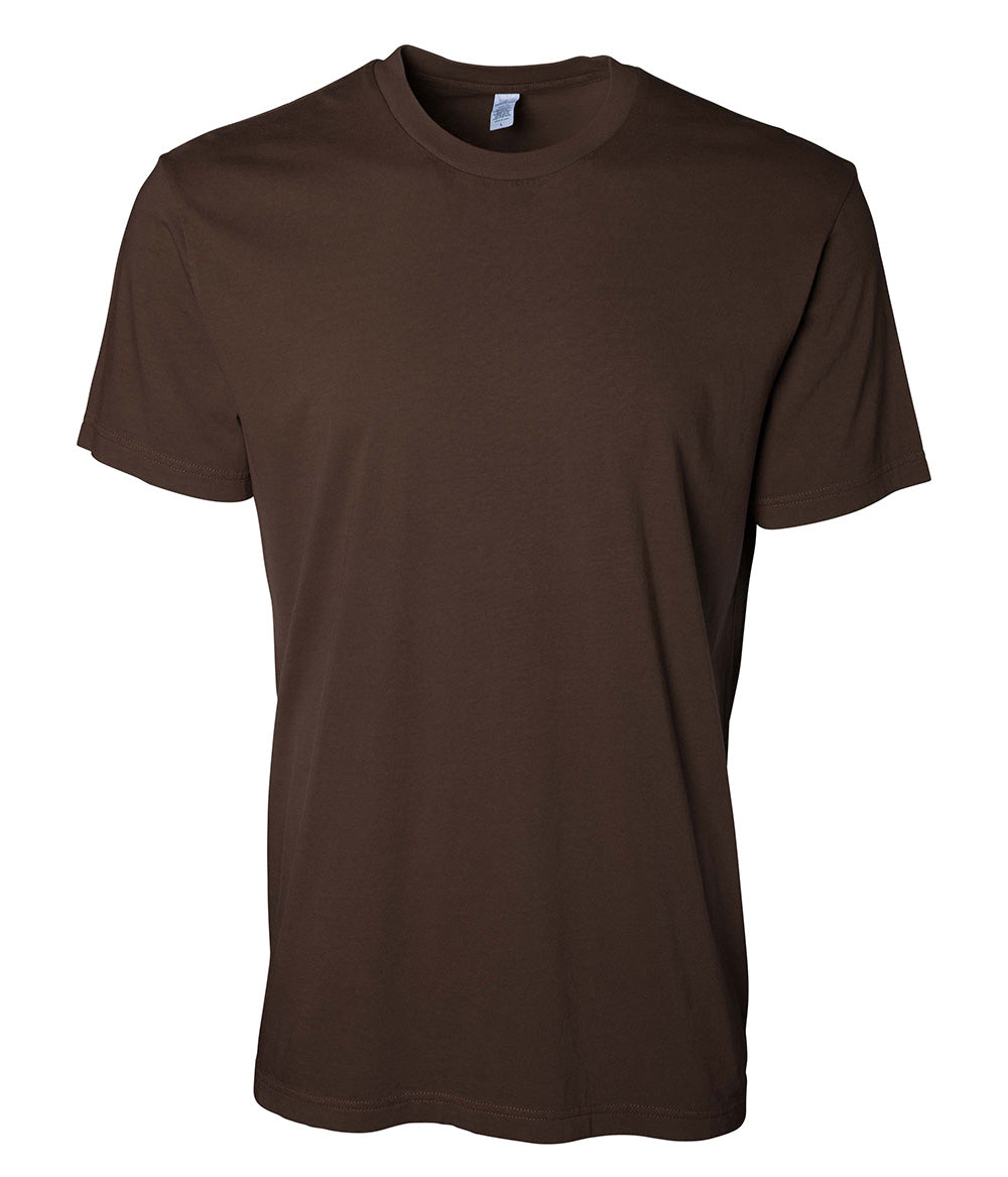 Independent Trading Company Premium 180gsm Short Sleeve T-Shirt in Brown