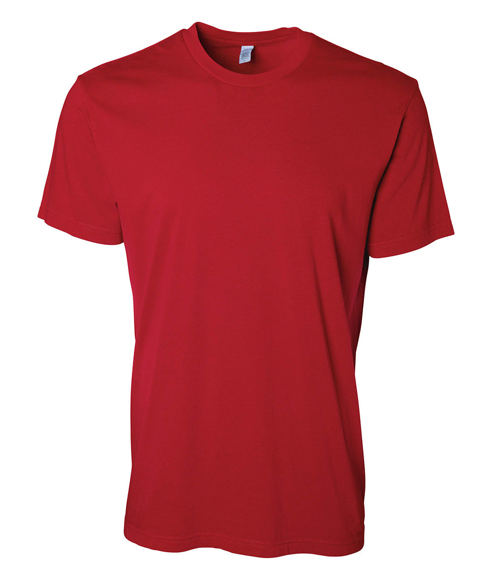 Independent Trading Company Premium 180gsm Short Sleeve T-Shirt in Red