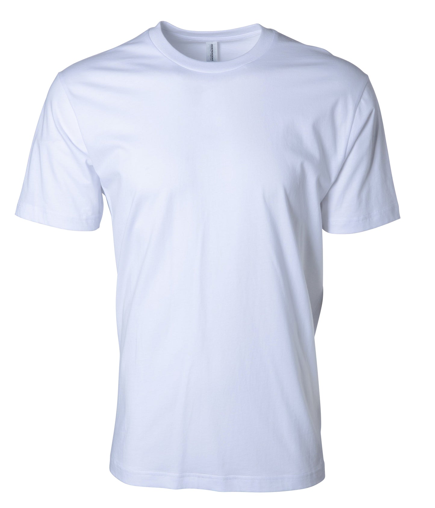 Independent Trading Company Premium 180gsm Short Sleeve T-Shirt in White