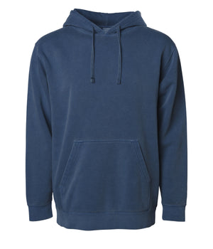 9oz. Unisex Midweight Pigment Dye Pullover Hood