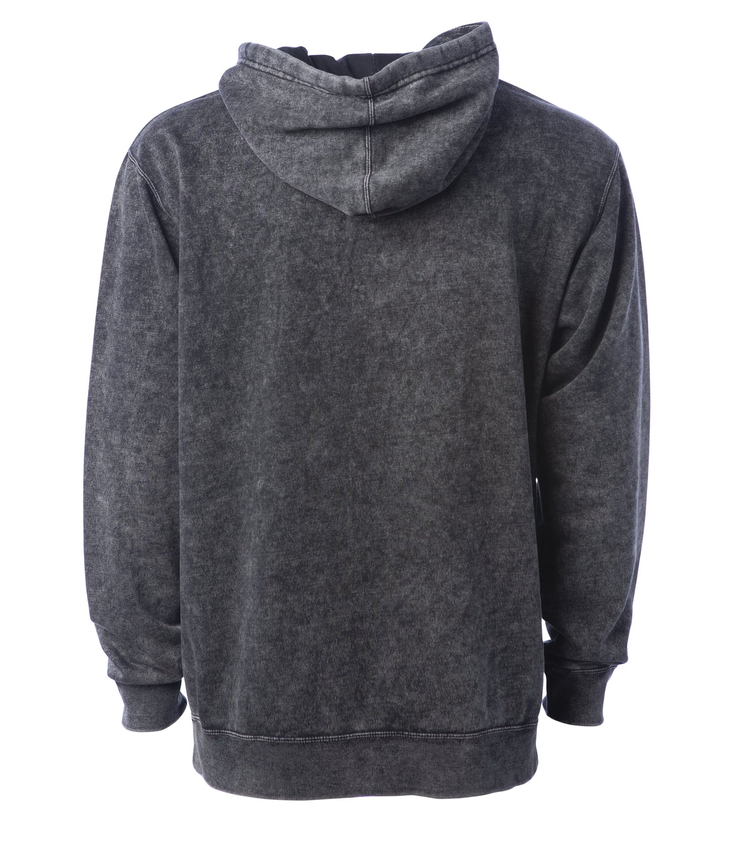 Independent Trading Company 9oz. Unisex Midweight Mineral Wash Pullover Hood — view 2