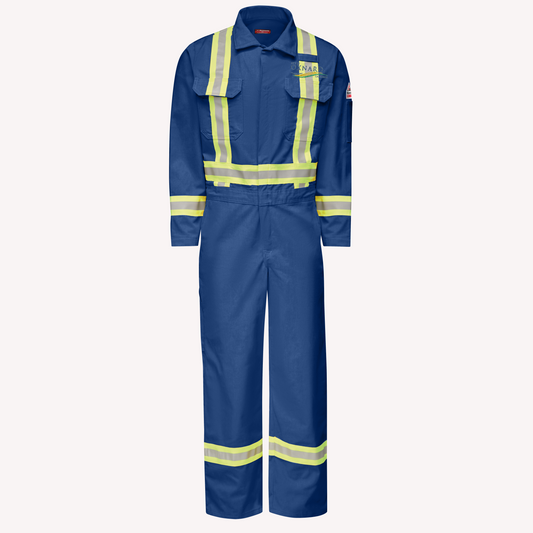Bulwark Men's Midweight FR Premium Coverall with Reflective Trim(CLBC)