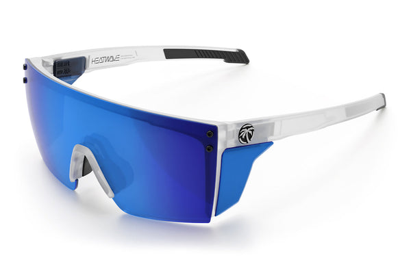 Performance Lazer Face Sunglasses: Vapor Frost Frame Coastal Lens Z87+