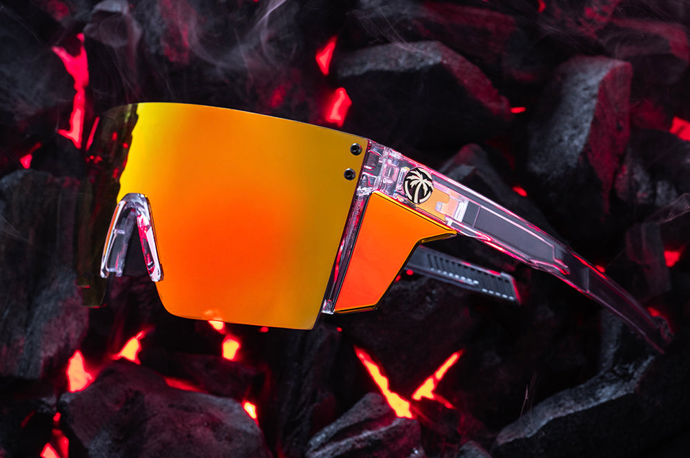 Heat Wave Visual Performance Lazer Face Vapor Clear Frame Sunblast Lens sunglasses view 3