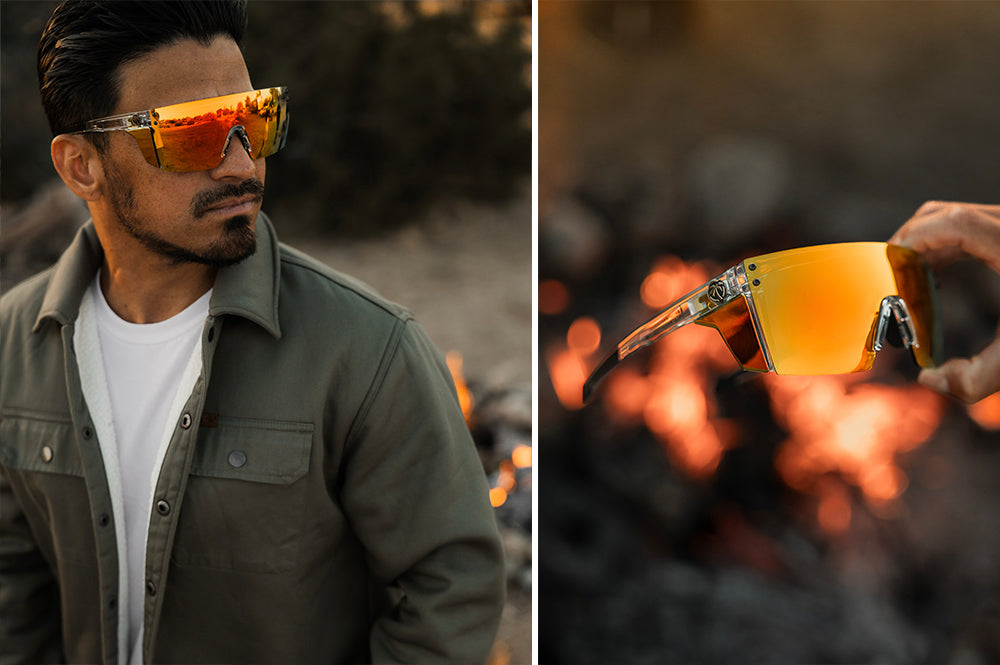 Heat Wave Visual Performance Lazer Face Vapor Clear Frame Sunblast Lens sunglasses view 5