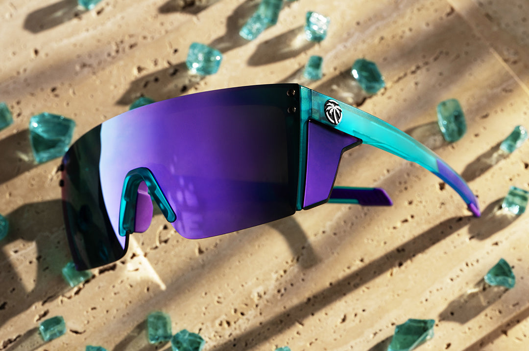 Heat Wave Visual Performance Lazer Face Aqua Frost sunglasses view 3