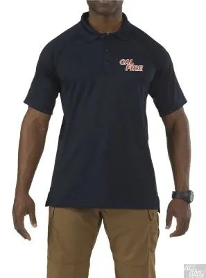 Performance Short Sleeve Polo ALL RISK UniformsCAL FIRE   ALL RISK Uniforms