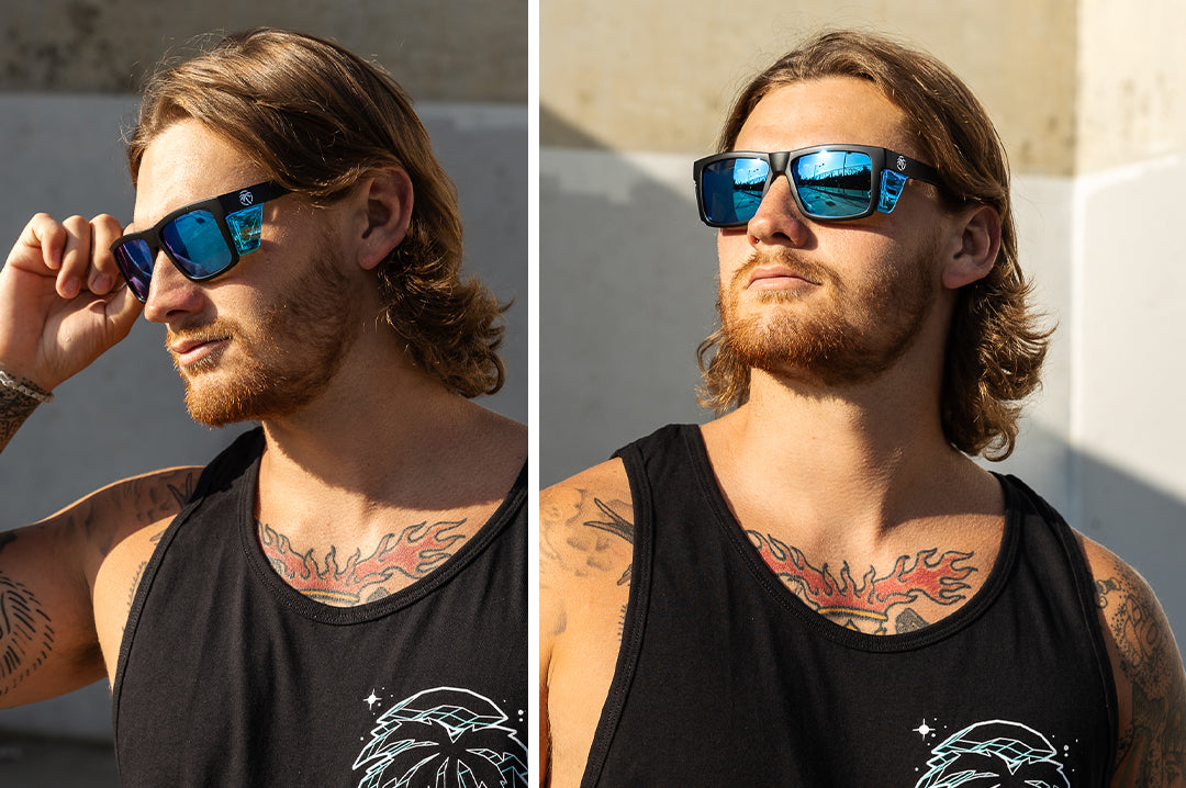 Heat Wave Visual Performance Vise Galaxy sunglasses view 4