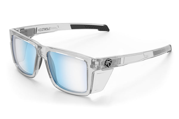Performance Vise Sunglasses: Vapor Clear Frame Blue Light Blocking Lens Z87+