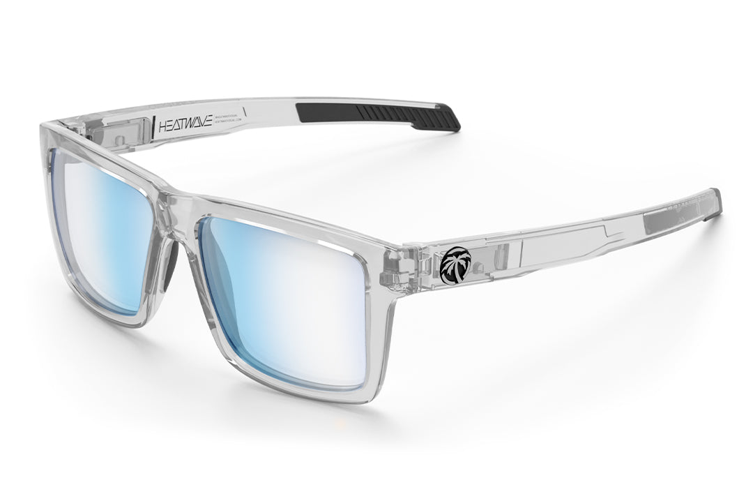 Heat Wave Visual Performance Vise Vapor Clear Frame Blue Light Blocking Lens sunglasses view 2