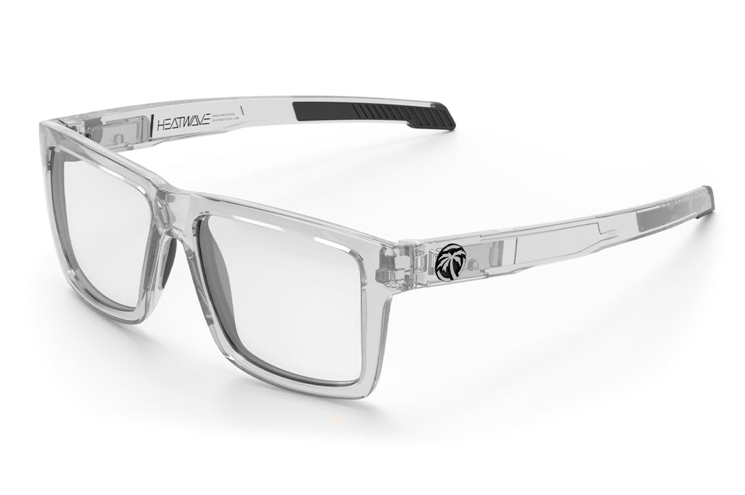 Heat Wave Visual Performance Vise Vapor Clear Frame Clear Lens sunglasses view 2