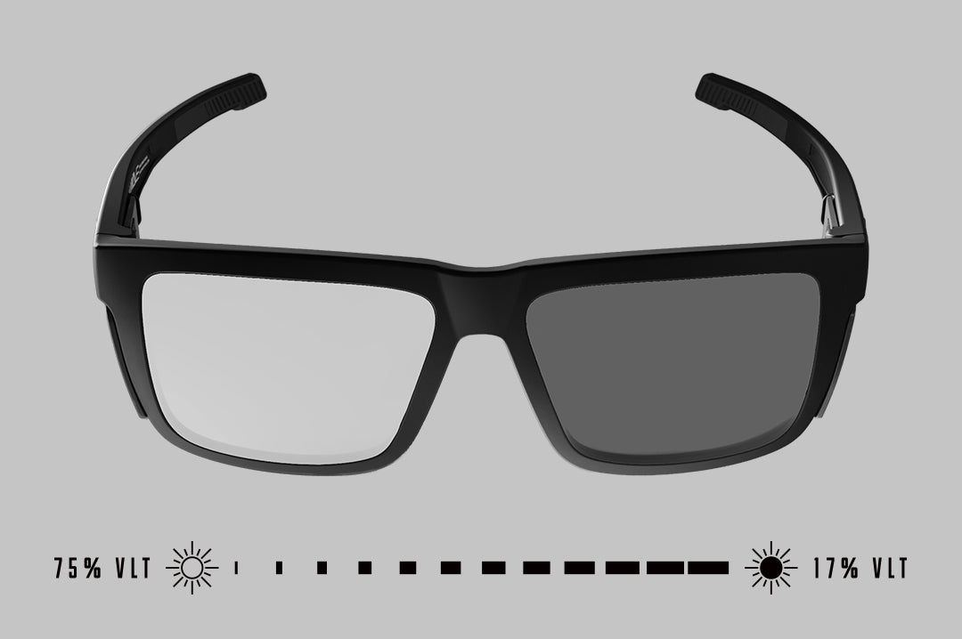 Heat Wave Visual Performance Vise VAPOR CLEAR Frame Photochromic Lens sunglasses view 4