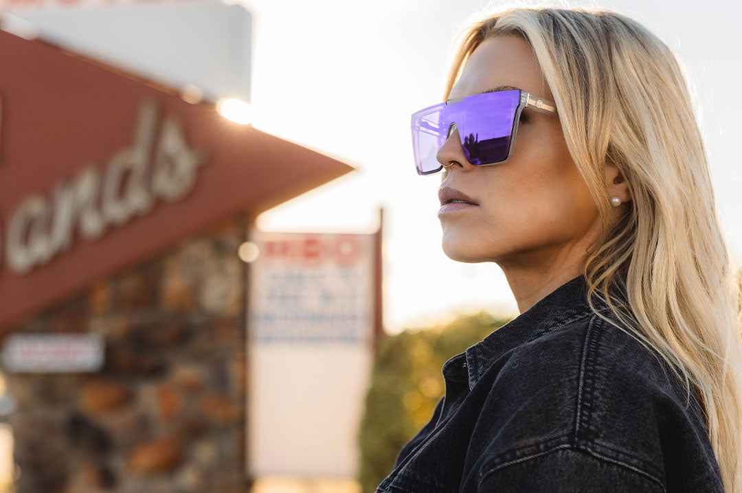 Heat Wave Visual Clarity Vapor Frost sunglasses view 3