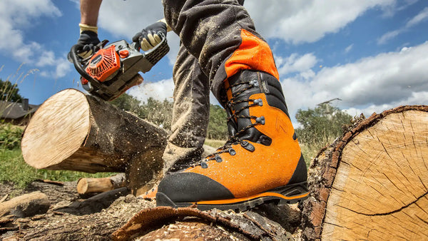 HAIX Protector Prime Orange — Hi-Visibility Wildland Boot