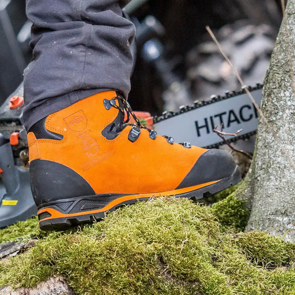 HAIX Protector Prime Orange — Hi-Visibility Wildland Boot
