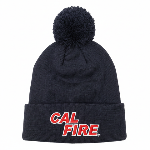 CAL FIRE Puff Beanie