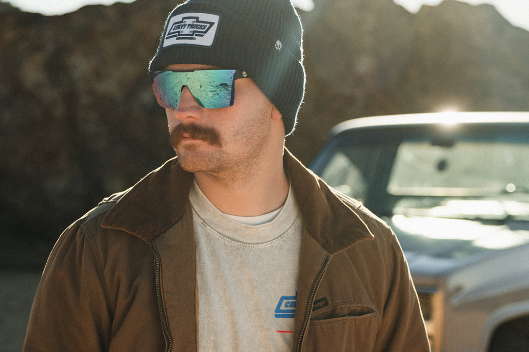 Heat Wave Visual Quatro Chevy Trucks by Chevrolet® sunglasses view 7