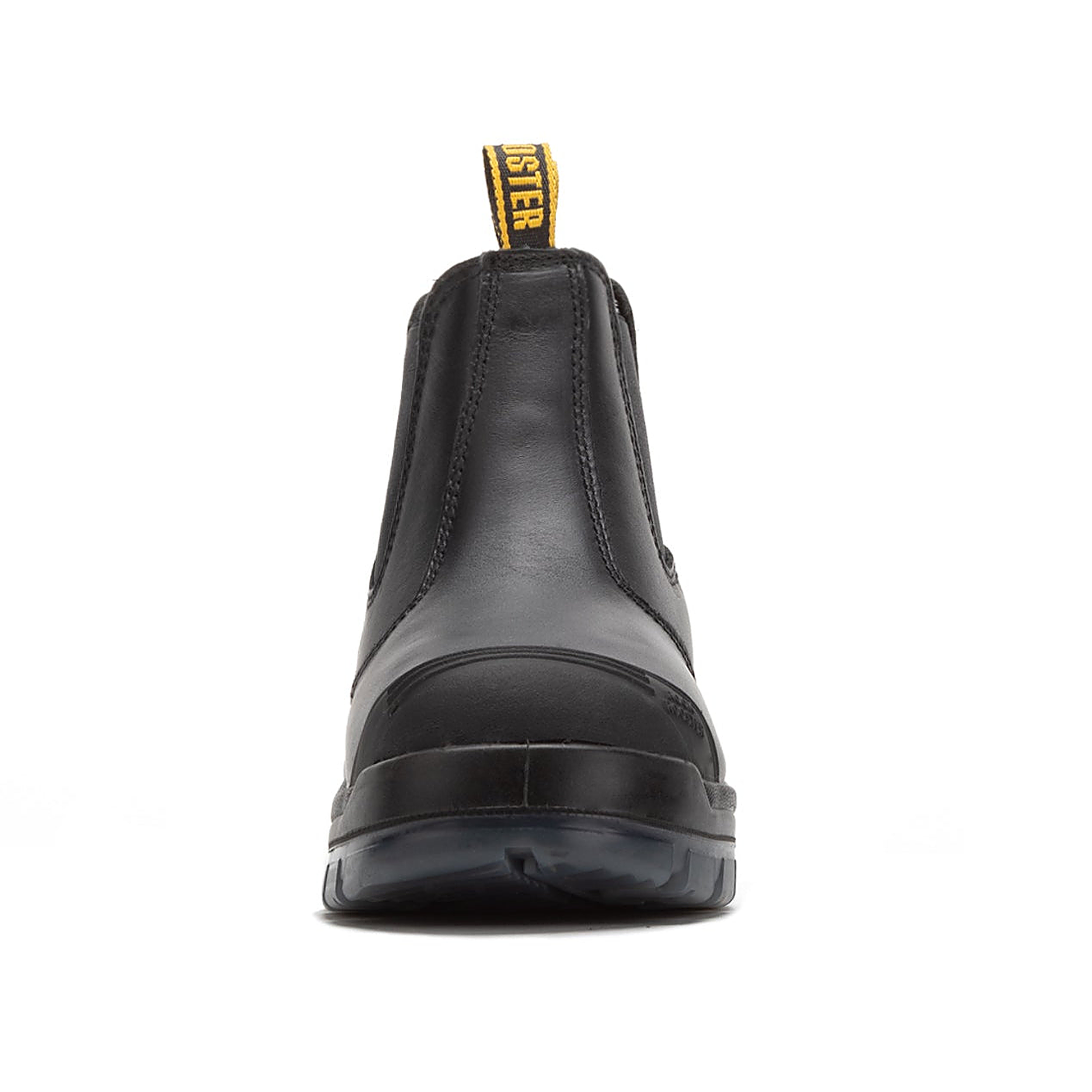ROCKROOSTER Bakken Black 6 inch Pull on Leather Work Boots AK227 (4)