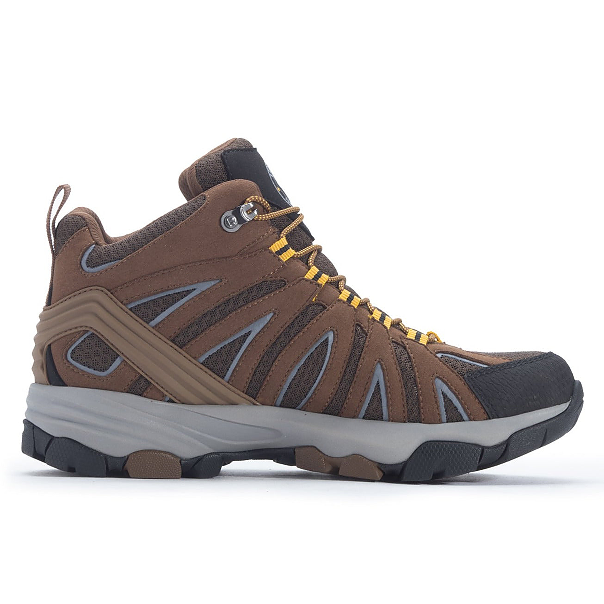 ROCKROOSTER Bedrock Brown 6 Inch Waterproof Hiking Boots with VIBRAM® Outsole OT21062 (4)