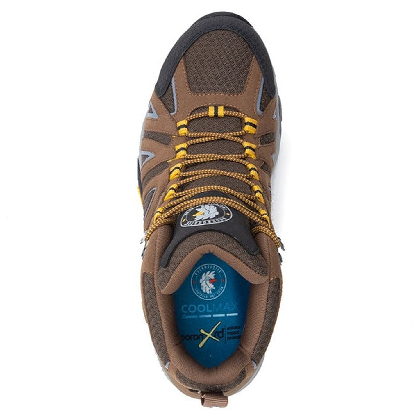 ROCKROOSTER Bedrock Brown 6 Inch Waterproof Hiking Boots with VIBRAM® Outsole OT21062 (5)