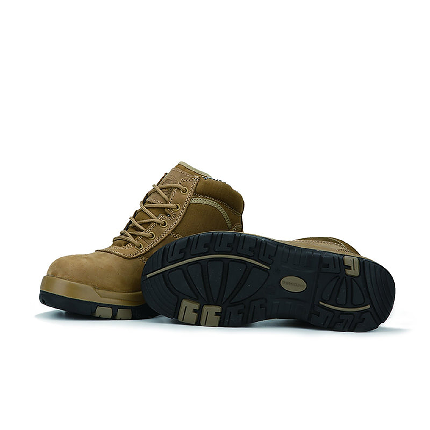 ROCKROOSTER Cortez Brown 6 Inch Steel Toe Leather Work Boots AK250 (6)