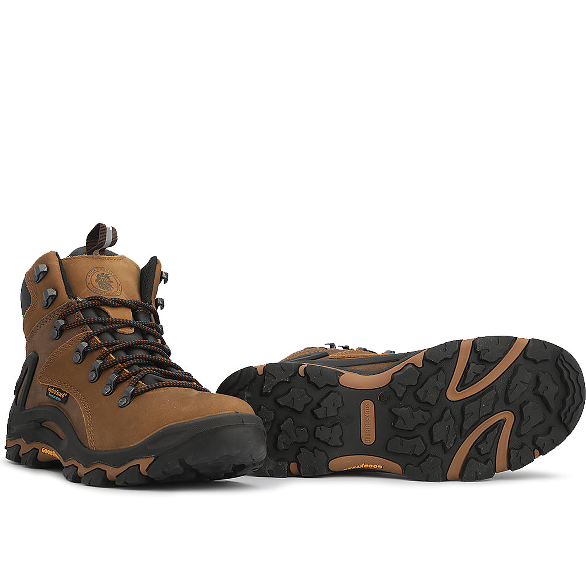 ROCKROOSTER Farland Brown 6 Inch Waterproof hiking shoes KS257 (3)