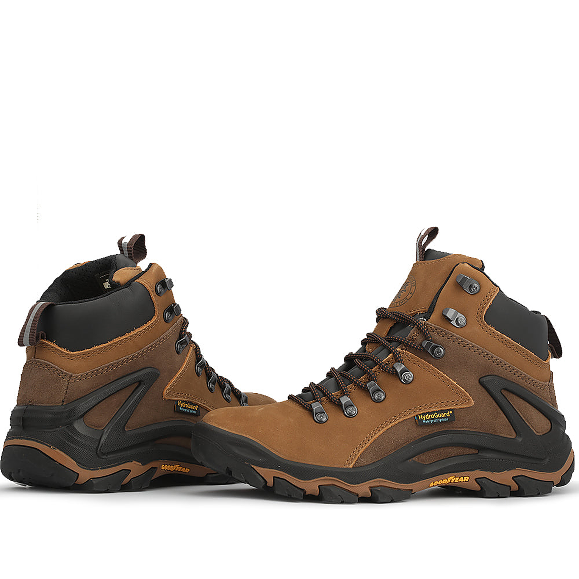ROCKROOSTER Farland Brown 6 Inch Waterproof hiking shoes KS257 (4)